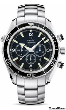 Omega Seamaster Planet Ocean Chrono 45.5 mm Stainless Steel