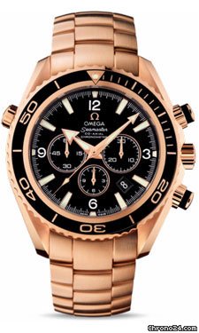 Omega Seamaster Planet Ocean Chrono 45.5 mm Red Gold