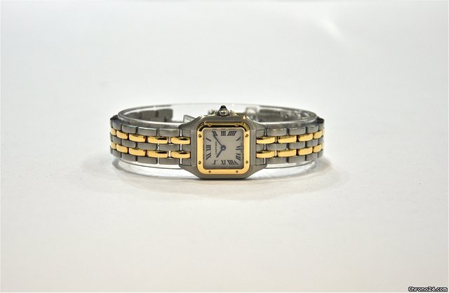 Cartier Panther 18ct gold and steel