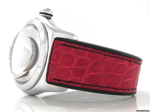 replica Corum Damen "BUBBLE" Edelstahl Quarz WATCHES 1 