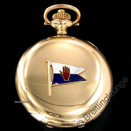 Breitling Montbrillant Taschenuhr Milady pocket Chronograph