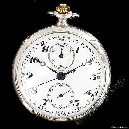 Breitling Montbrillant Watch My Taschenchronograph  Lepine