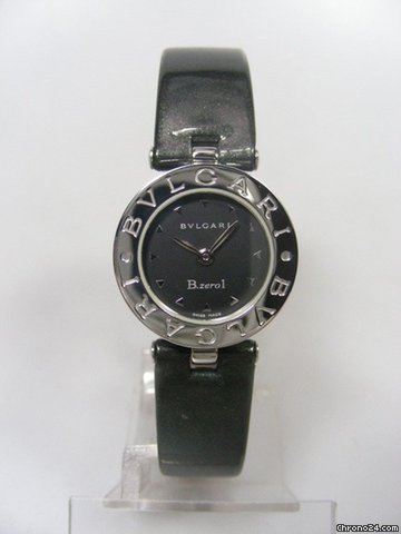 Bulgari B.Zero 1 lady acier/caoutchouc cadran noir