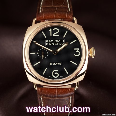 replica Panerai Radiomir 8 Days - 18ct Rose Gold WATCHES 1 