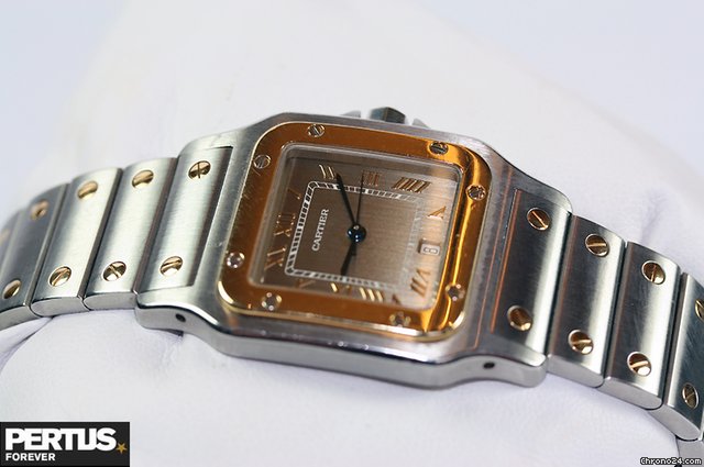 Cartier Santos Antracite Dial