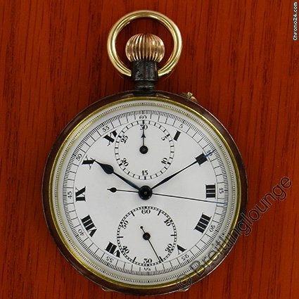 Breitling Montbrillant Watch Manufactory Taschenchronograph Lepine 18'
