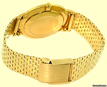 replica Patek Philippe Vintage Gent's 18K Yellow Gold  Round Case Dresswatch WATCHES 1 