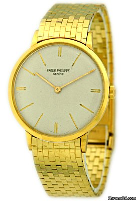 Patek Philippe Vintage Gent's 18K Yellow Gold  Round Case Dresswatch