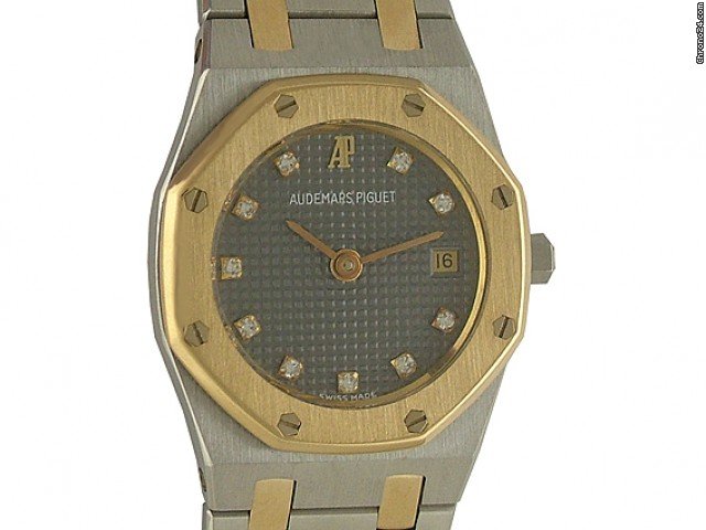 Audemars Piguet Royal Oak Lady Stahl/Gelbgold Diamond Vintage 25mm