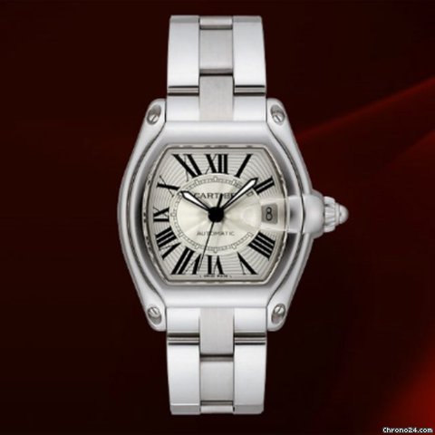 Cartier Roadster Acciaio Big Size Ref.w62025v3