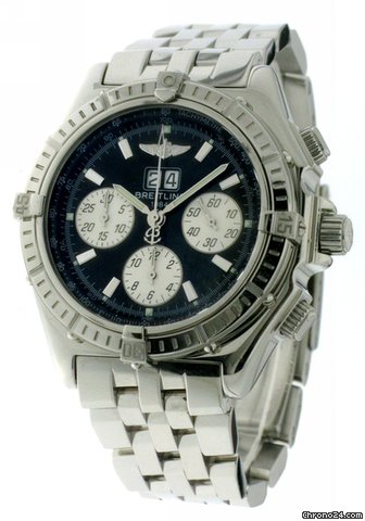 Breitling Crosswind Chronograph Steel Mens Watch Special chronomat