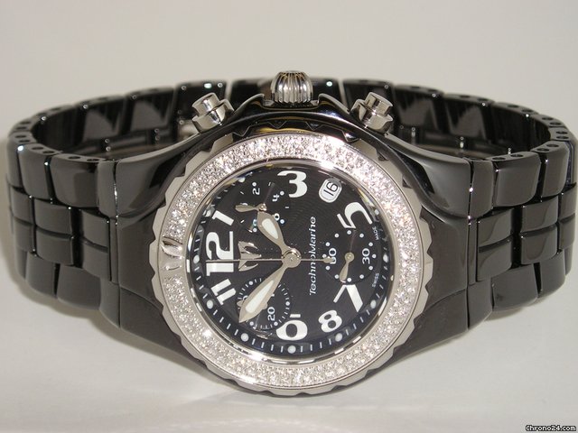 Technomarine Ceramique Diamonds Chrono Black