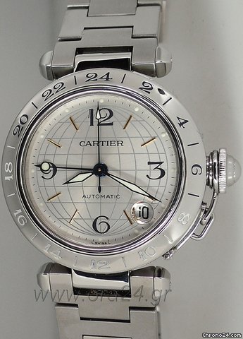Cartier Pasha C GMT Date 35mm