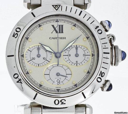 replica Cartier Pasha Chronograph 38mm WATCHES 1 