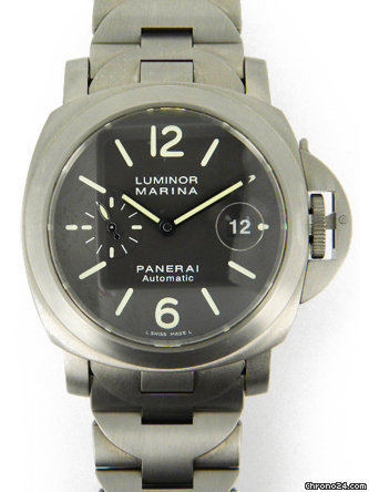 Panerai titanium Luminor Marina