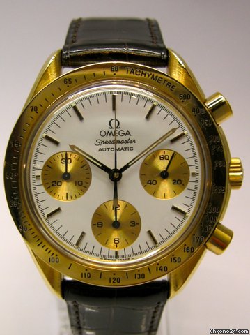 Omega Speedmaster Gelbgold Automatik
