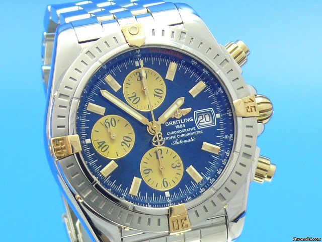Breitling CHRONOMAT EVOLUTION STAHL/GOLD CHRONOGRAPH