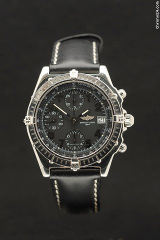 Breitling Chronomat am Lederband