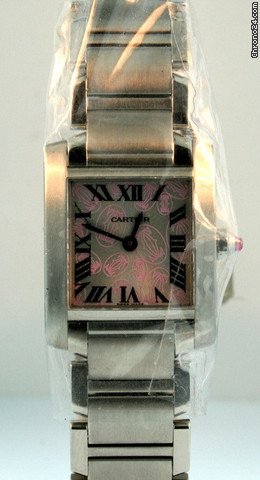 replica Cartier Tank Francaise Ladies W51028Q3 Pre-owned WATCHES 1 