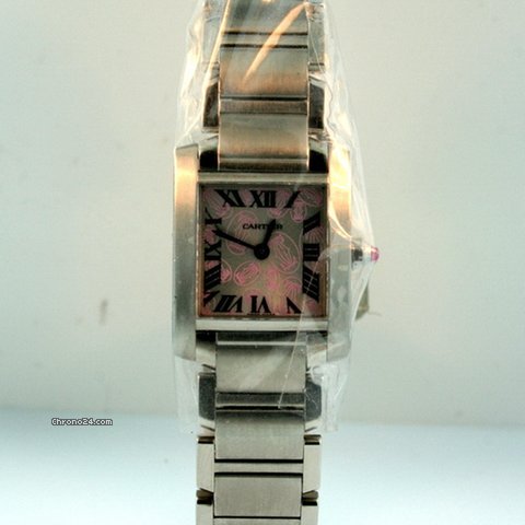 Cartier Tank Francaise Ladies W51028Q3 Pre-owned