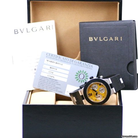 replica Bulgari Alluminium chrono WATCHES 1 