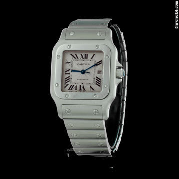 Cartier Santos Galb&eacute;e