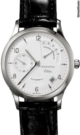 Zenith Class Elite Reserve de Marche Mens Watch 03112568501C490