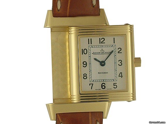 Jaeger-LeCoultre Reverso Dame kleines Modell Handaufzug Gelbgold 33x20mm WATCHES 2