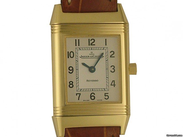 Jaeger-LeCoultre Reverso Dame kleines Modell Handaufzug Gelbgold 33x20mm