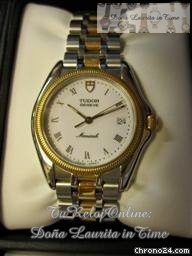 Tudor Monarch Geneve Steel and 18K Gold TT Unisex