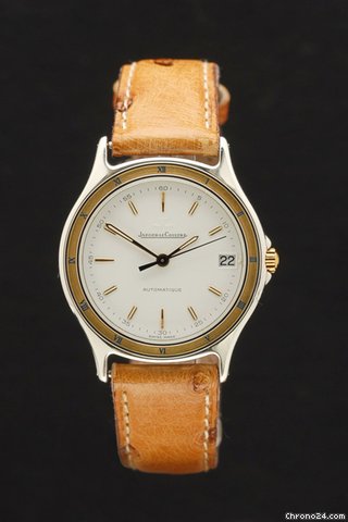 Jaeger-LeCoultre Herrenuhr in Stahl/18 Karat Gold