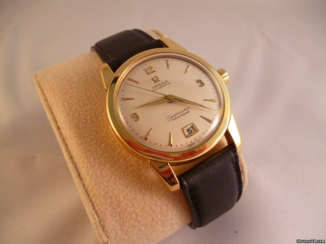Omega Seamaster  18K gold  Calender