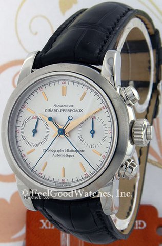 Girard Perregaux 90140 Chronograph Rattrapante, Steel