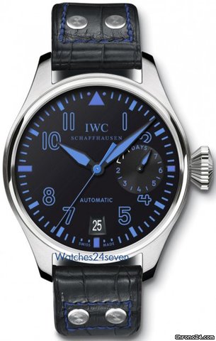 IWC Big Pilot 7 Day Black & Blue Las Vegas Limited Edition of 50: