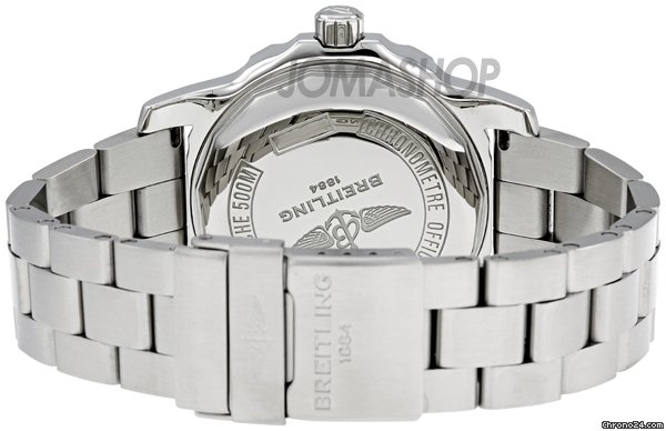 replica Breitling Colt 44 Silver Dial SuperQuartz Stainless Steel Mens Watch A7438710-G743SS WATCHES 1 