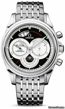 Omega De Ville Co-Axial Chronoscope 41 mm Stainless Steel