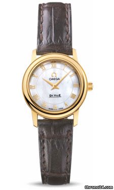 Omega De Ville Prestige Quartz 22 mm Yellow Gold