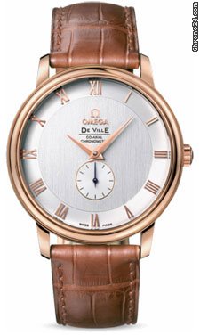 Omega De Ville Prestige Small Seconds Red Gold