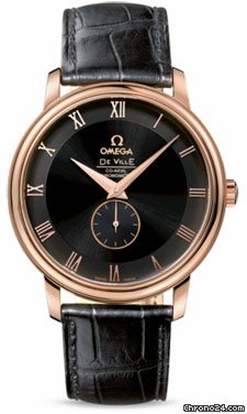 Omega De Ville Prestige Small Seconds Red Gold