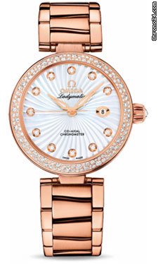 Omega De Ville Ladymatic Red Gold
