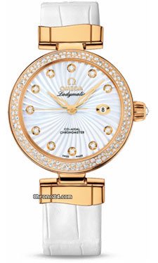 Omega De Ville Ladymatic Yellow Gold