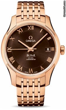 Omega De Ville Co-Axial Chronometer Red Gold