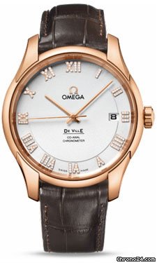 Omega De Ville Co-Axial Chronometer Red Gold