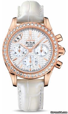 Omega De Ville Co-Axial Chronograph Red Gold