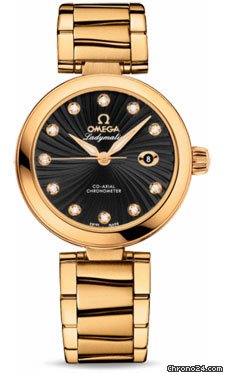 Omega De Ville Ladymatic Yellow Gold