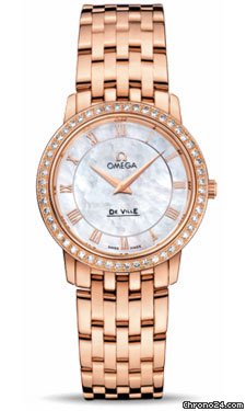 Omega De Ville Prestige Quartz 27.0 mm Red Gold