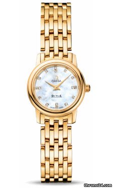 Omega De Ville Prestige Quartz 22 mm Yellow Gold