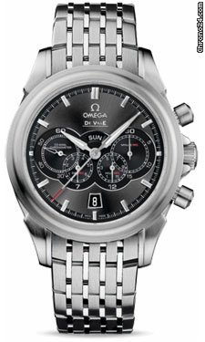 Omega De Ville 4 Counters Chrono Stainless Steel