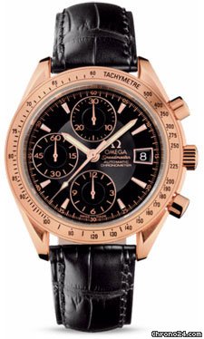 Omega Speedmaster Date Red Gold