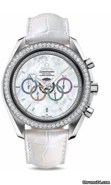 Omega Speedmaster Olympic Collection Timeless 44.25 mm White Gold